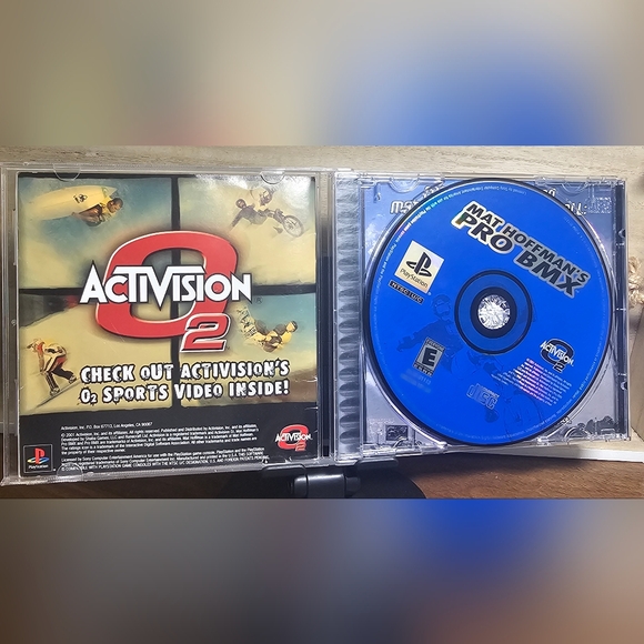 Mat Hoffman's Pro BMX for PlayStation.Case Is Damaged Disc Works. - Picture 4 of 4